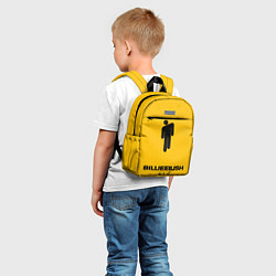 Детский рюкзак Billie Eilish: Yellow Autograph, цвет: 3D-принт — фото 2