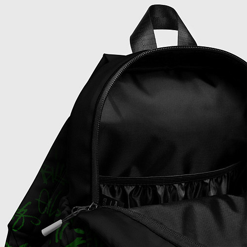 Детский рюкзак Billie Eilish: Green Manikin / 3D-принт – фото 4