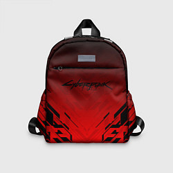 Детский рюкзак Cyberpunk 2077: Red Techno, цвет: 3D-принт