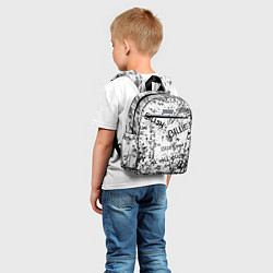 Детский рюкзак BILLIE EILISH: Where Do We Go, цвет: 3D-принт — фото 2
