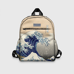 Детский рюкзак Kanagawa Wave Art, цвет: 3D-принт