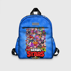 Детский рюкзак BRAWL STARS ВСЕ ПЕРСОНАЖИ, цвет: 3D-принт
