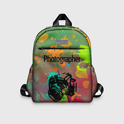 Детский рюкзак Фотограф, цвет: 3D-принт
