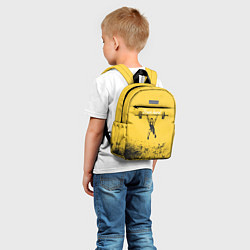 Детский рюкзак Train hard, цвет: 3D-принт — фото 2