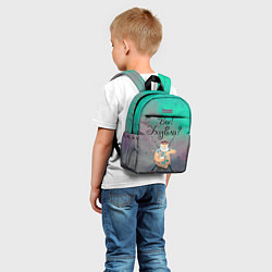 Детский рюкзак Рыбак, цвет: 3D-принт — фото 2