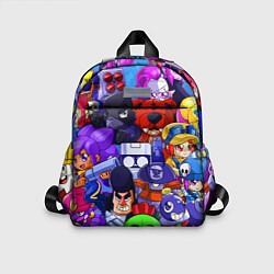 Детский рюкзак BRAWL STARS ALL BRAWLER, цвет: 3D-принт