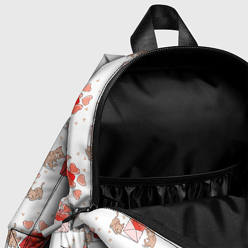 Детский рюкзак Котики / 3D-принт – фото 4