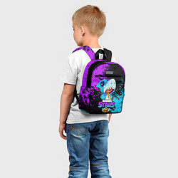 Детский рюкзак Brawl Stars Leon Shark, цвет: 3D-принт — фото 2