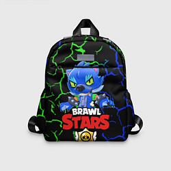 Детский рюкзак BRAWL STARS LEON WOLF, цвет: 3D-принт