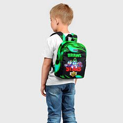 Детский рюкзак BRAWL STARS Пламя, цвет: 3D-принт — фото 2