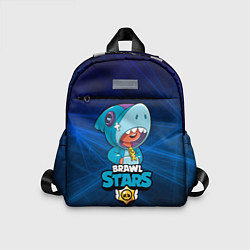 Детский рюкзак Brawl stars leon shark, цвет: 3D-принт