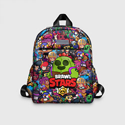 Детский рюкзак BRAWL STARS:SPIKE, цвет: 3D-принт