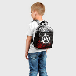 Детский рюкзак АНАРХИЯ, цвет: 3D-принт — фото 2