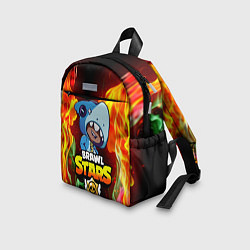 Детский рюкзак BRAWL STARS LEON SHARK, цвет: 3D-принт — фото 2