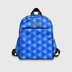 Детский рюкзак Синие соты, цвет: 3D-принт