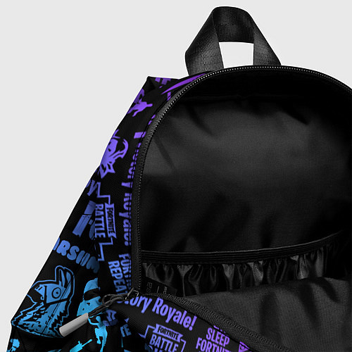 Детский рюкзак FORTNITE X MARSHMELLO / 3D-принт – фото 4