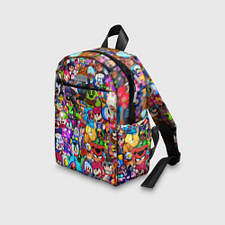 Детский рюкзак BRAWL STATS ВСЕ ПЕРСОНАЖИ, цвет: 3D-принт — фото 2