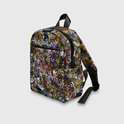 Детский рюкзак FNaF стикербомбинг, цвет: 3D-принт — фото 2