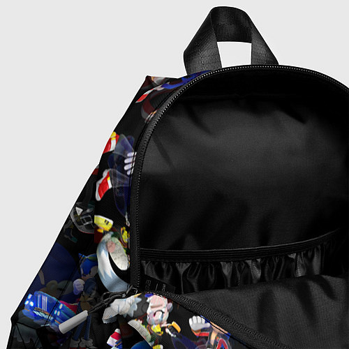 Детский рюкзак Sonic паттерн / 3D-принт – фото 4