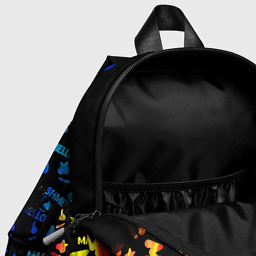 Детский рюкзак MARSMELLO FIRE / 3D-принт – фото 4