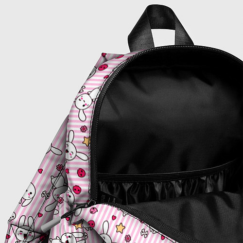 Детский рюкзак Зайчики / 3D-принт – фото 4