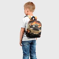 Детский рюкзак ТАНКИ, цвет: 3D-принт — фото 2