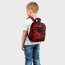 Детский рюкзак RED MILITARY, цвет: 3D-принт — фото 2