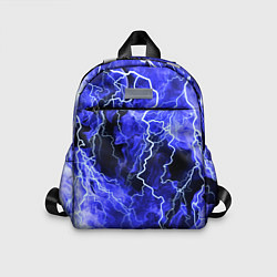 Детский рюкзак МОЛНИЯ BLUE, цвет: 3D-принт