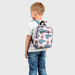 Детский рюкзак Стайка птиц, цвет: 3D-принт — фото 2