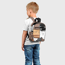 Детский рюкзак Котейки, цвет: 3D-принт — фото 2