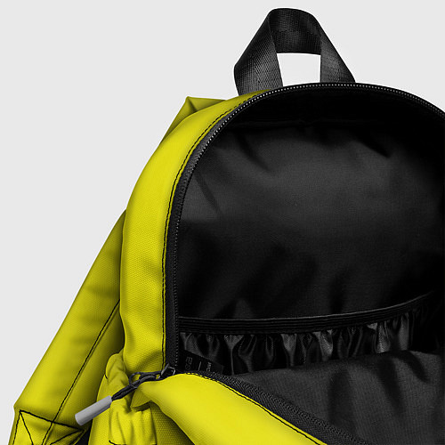 Детский рюкзак BLACK YELLOW / 3D-принт – фото 4