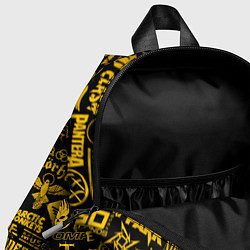 Детский рюкзак ЛОГОТИПЫ РОК ГРУПП, цвет: 3D-принт — фото 2