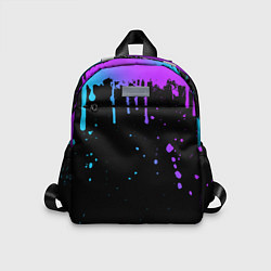 Детский рюкзак НЕОНОВЫЕ ПОДТЕКИ, цвет: 3D-принт