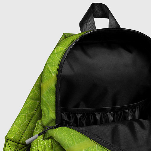 Детский рюкзак Листок с росой / 3D-принт – фото 4