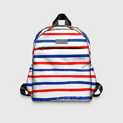 Детский рюкзак Морская полоска, цвет: 3D-принт
