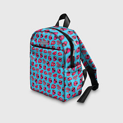 Детский рюкзак Губы Поп-арт, цвет: 3D-принт — фото 2