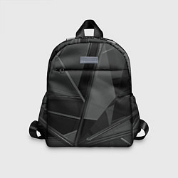 Детский рюкзак Stone Black, цвет: 3D-принт