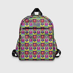 Детский рюкзак Губы Поп-арт, цвет: 3D-принт