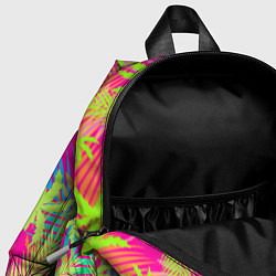 Детский рюкзак ПАЛЬМЫ ТРОПИКИ, цвет: 3D-принт — фото 2