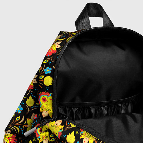 Детский рюкзак Яркая Хохлома / 3D-принт – фото 4