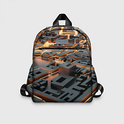 Детский рюкзак 3D абстрактная схема, цвет: 3D-принт