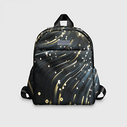Детский рюкзак Абстракция искры полосы боке, цвет: 3D-принт