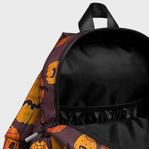 Детский рюкзак Весёлые тыквы / 3D-принт – фото 4