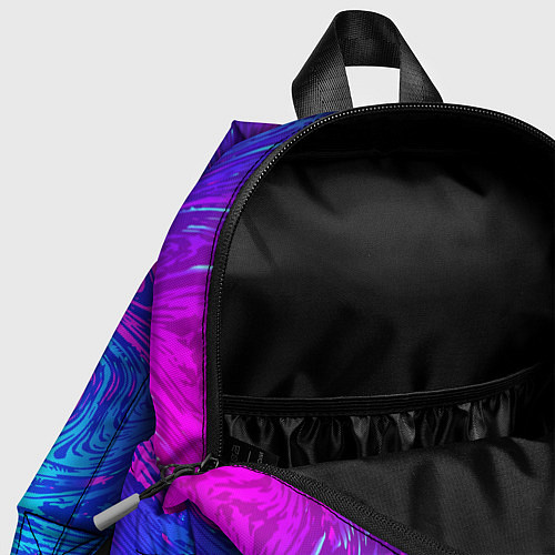 Детский рюкзак BACKGROUND IN NEON / 3D-принт – фото 4