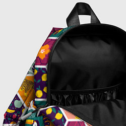 Детский рюкзак Тропические соты, цвет: 3D-принт — фото 2
