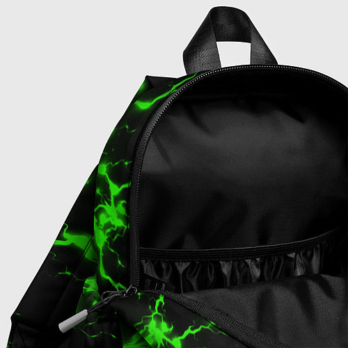 Детский рюкзак Green Flash / 3D-принт – фото 4