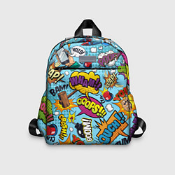 Детский рюкзак Pop art comics, цвет: 3D-принт