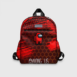 Детский рюкзак AMONG US АМОНГ АС, цвет: 3D-принт
