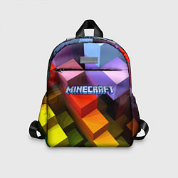 Детский рюкзак Minecraft - pattern, цвет: 3D-принт