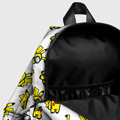 Детский рюкзак Among us Pikachu / 3D-принт – фото 4